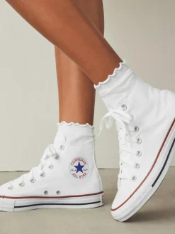 Sale Converse Chuck High Trainers White