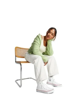 Converse White Chuck Taylor All Star High Trainers^ Sneakers