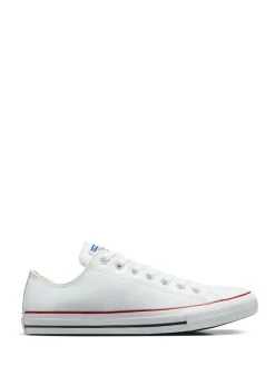 Online Converse Leather Chuck Ox Trainers White