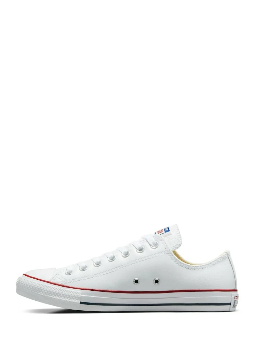 Online Converse Leather Chuck Ox Trainers White