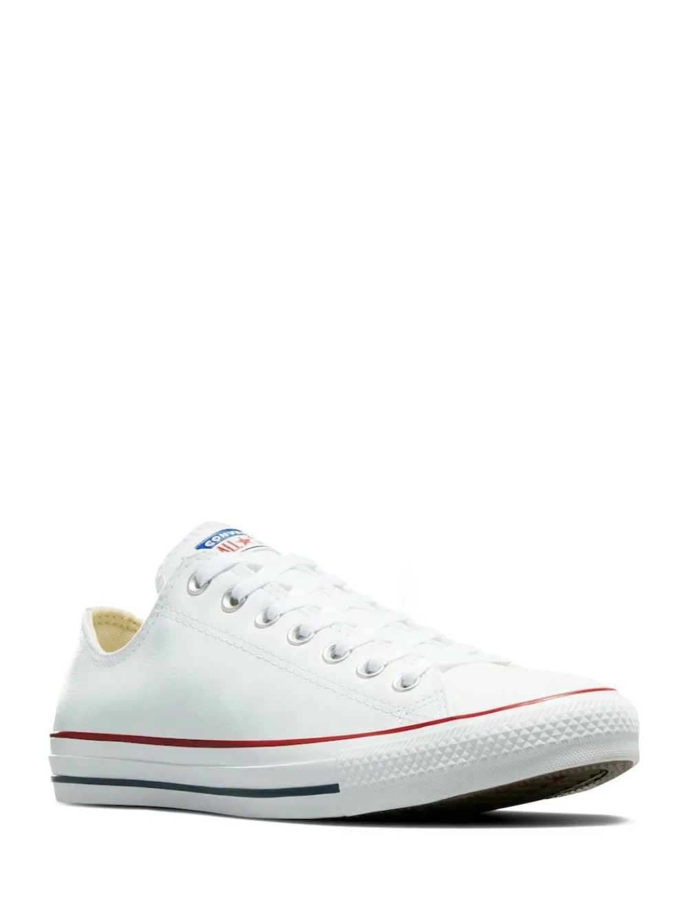 Online Converse Leather Chuck Ox Trainers White