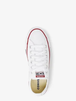 Converse Wide Fit Chuck Taylor All Star Ox Trainers White