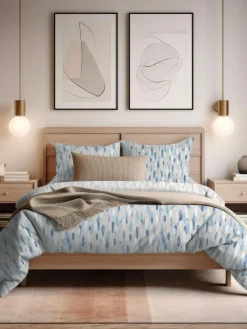 Hot Copenhagen Home Blue Rayne Duvet Cover Set