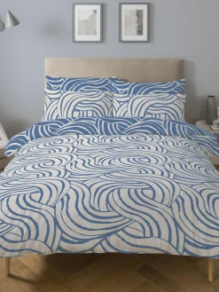 Copenhagen Home Blue Sofia Duvet Cover Set^ Branded Bedlinen