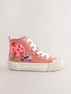 Next Standard Fit (F) High Top Trainers^ Sneakers|Sneakers