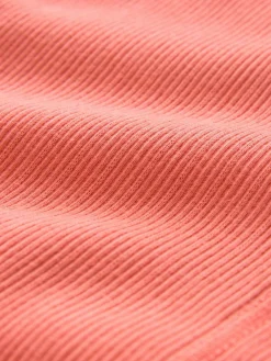 Best Next Pointelle Cami Vest Top Coral Pink