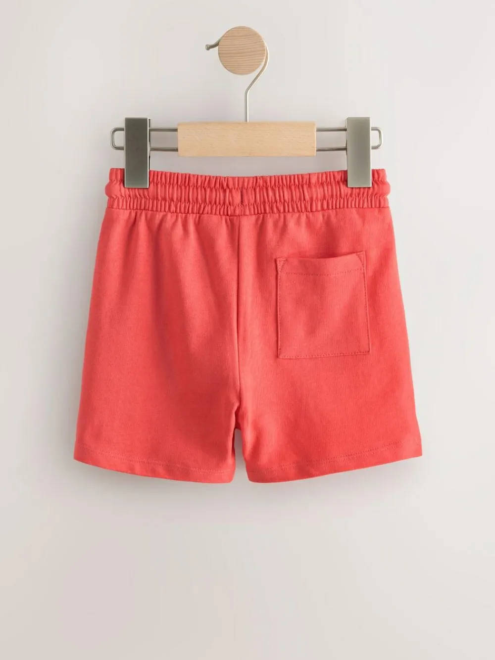 Hot Next Coral Red Jersey Shorts (3mths-7yrs)