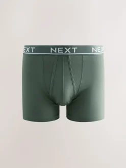 Next Core Grey/ Greens A-Front Boxers 10 Pack^ Underwear|Underwear