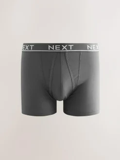 Next Core Grey/ Greens A-Front Boxers 10 Pack^ Underwear|Underwear