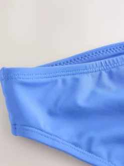 Discount Next V Front High Leg Bikini Bottoms Cornflower Blue