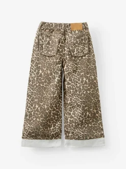 Cotton On Animal Embellished Super Wide Denim Jeans^ Jeans & Joggers|Jeans