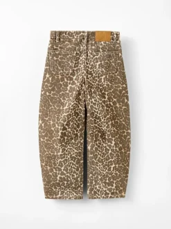 Sale Cotton On Unisex Barrel Leg Denim Jeans Animal