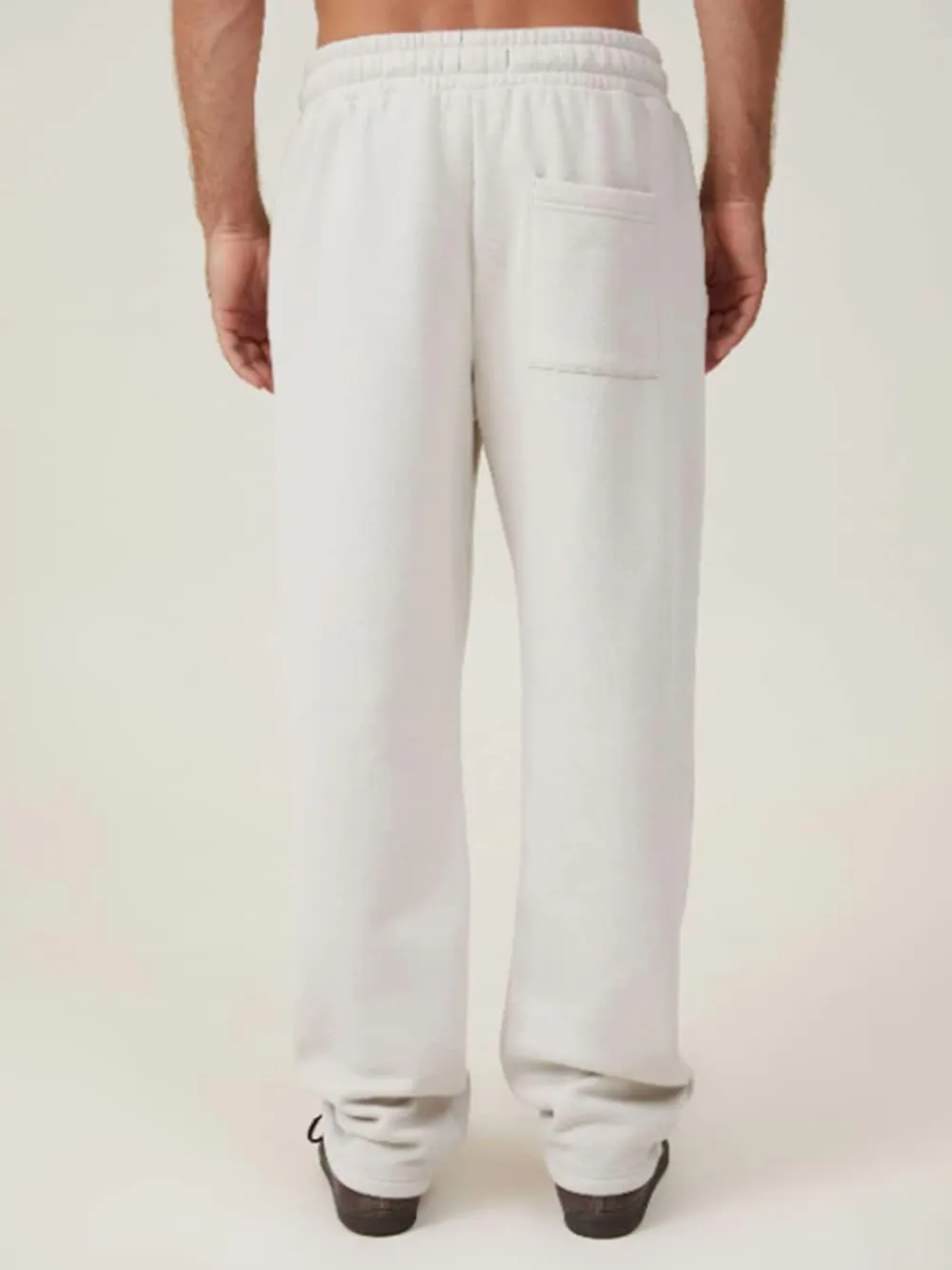 New Cotton On Relaxed Track Pants Cream