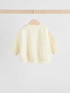 Clearance Next Cream Baby Sweater and Leggings Set 2 Piece (0mths-2yrs)