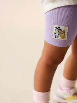 Next Cream Bluey Shorts Set (12mths-7yrs)^ Shorts|Shorts & Skirts