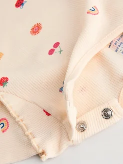 Sale Next Baby Top and Leggings 2 Piece Set (0mths-2yrs) Cream Bright Character