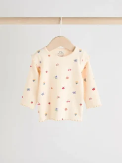 Sale Next Baby Top and Leggings 2 Piece Set (0mths-2yrs) Cream Bright Character