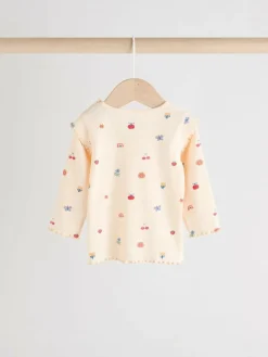 Sale Next Baby Top and Leggings 2 Piece Set (0mths-2yrs) Cream Bright Character