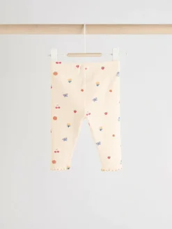 Sale Next Baby Top and Leggings 2 Piece Set (0mths-2yrs) Cream Bright Character