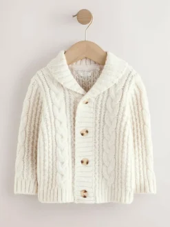 New Next Cream Character Cardigan (3mths-7yrs)