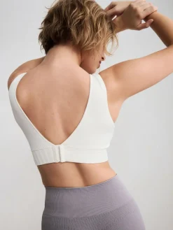 Next DD+ Supportive Seamless Ribbed NonWired Ultimate Comfort Bra^Women Bras|Dd+ Range