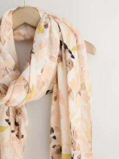 Outlet Next Cream Easter Bunny Print Lightweight Scarf
