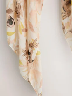 Outlet Next Cream Easter Bunny Print Lightweight Scarf