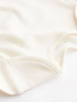 Next Cream Essential Baby Long Sleeve Bodysuits 5 Pack^BOY Unisex|Bodysuits & Vests