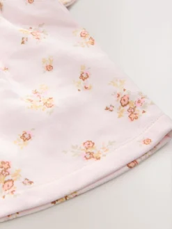 Best Next Cream Floral Sweat Dress (3mths-7yrs)