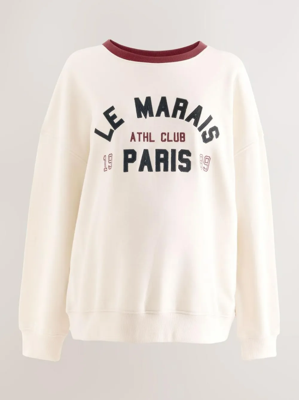 Next Cream Maternity Graphic Sweatshirt