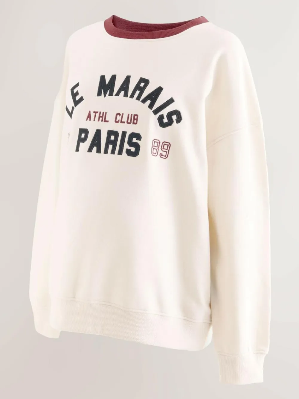 Next Cream Maternity Graphic Sweatshirt