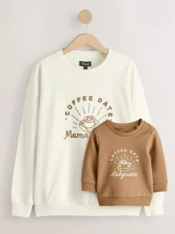 Next Maternity Mini Me Sweatshirt Set^Women Nightwear|Hoodies & Sweatshirts