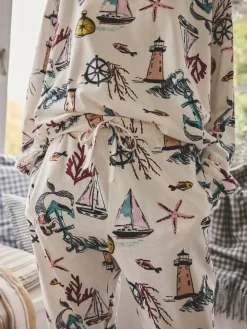 Next Long Sleeve Pyjamas^Women Pyjamas|All Night & Lounge