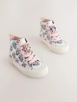 Sale Next Cream Minnie Mouse High Top Trainers
