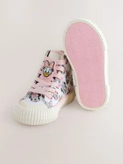 Sale Next Cream Minnie Mouse High Top Trainers