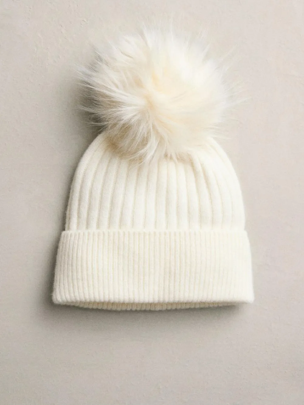Next N. Premium 100% Cashmere Knitted Pom Hat^Women Hats|Hats, Gloves & Scarves