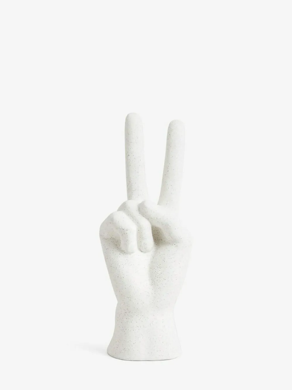New Next Cream Peace Hand Ornaments Sculpture