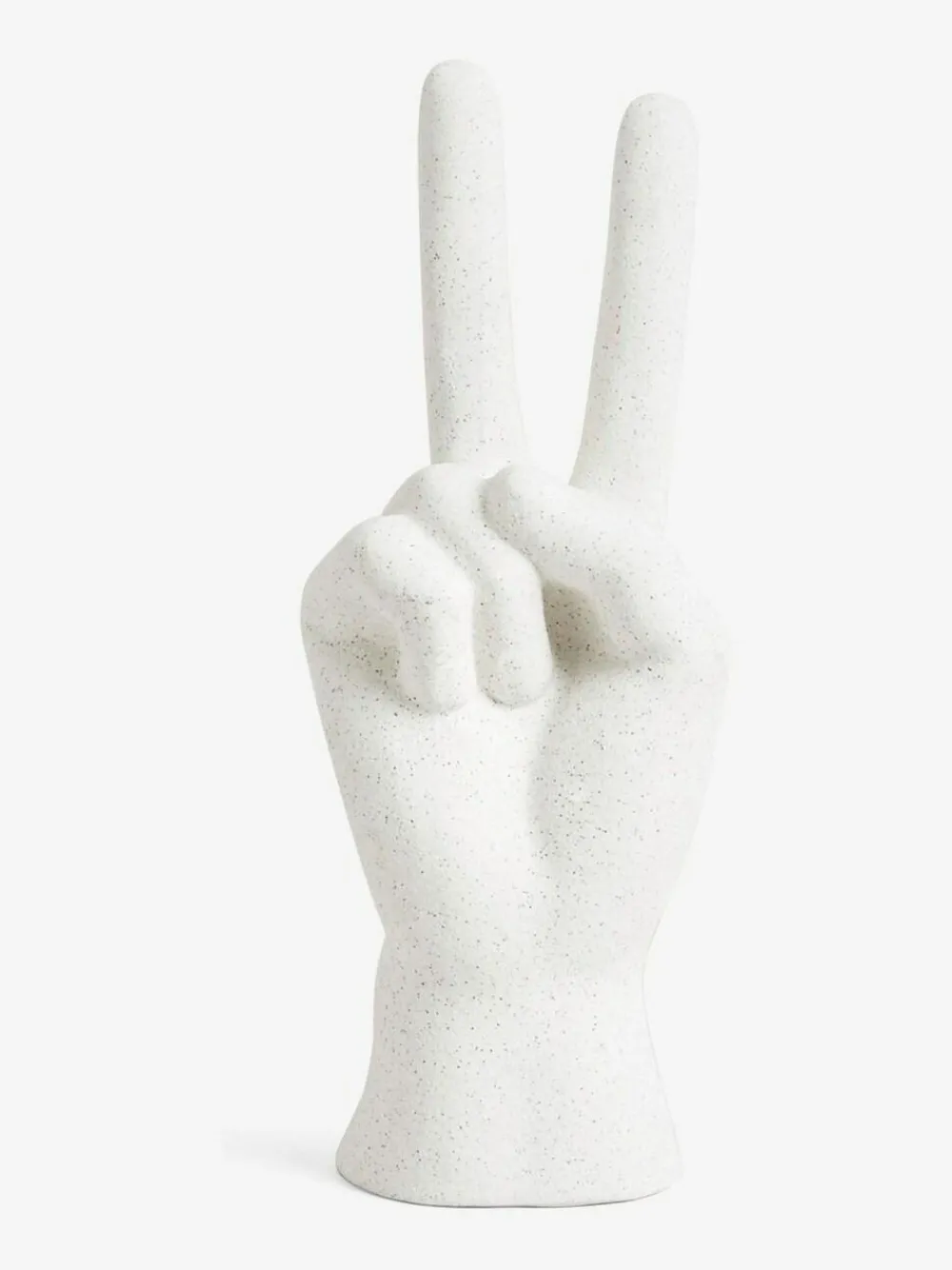 New Next Cream Peace Hand Ornaments Sculpture