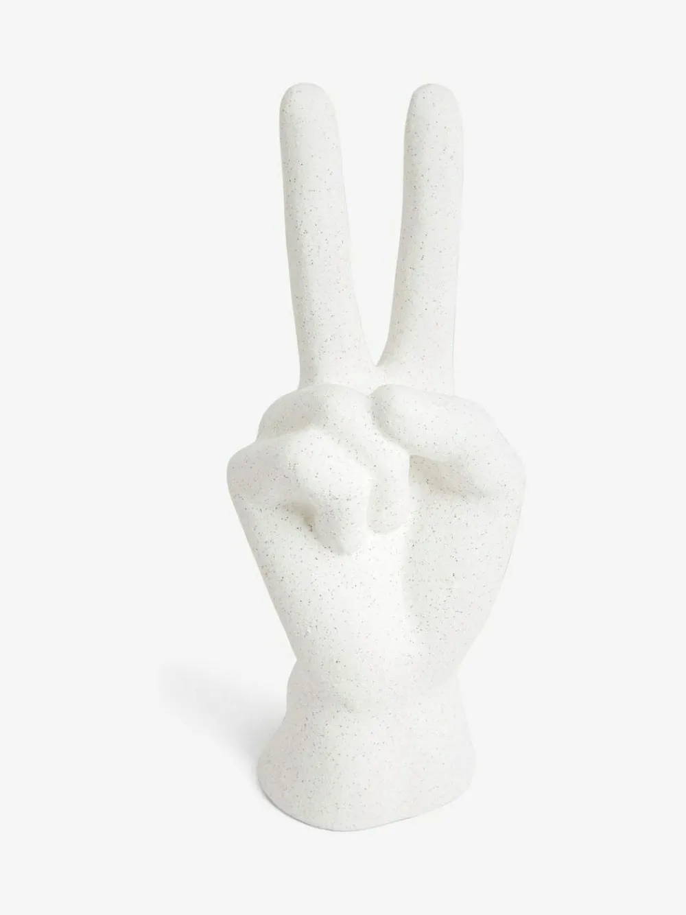 New Next Cream Peace Hand Ornaments Sculpture
