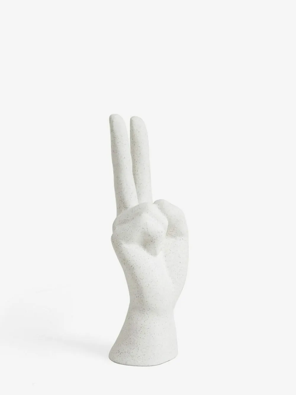 New Next Cream Peace Hand Ornaments Sculpture
