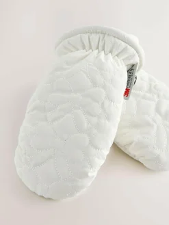 Sale Next Ski Mittens (3mths-6yrs) Cream
