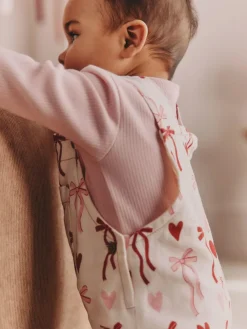 Next Baby Dungarees and Bodysuit Set 2 Piece (0mths-3yrs)^ Sets & Co-Ords|Sets & Co-Ords