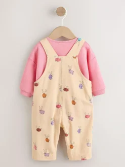 Next Baby Dungaree and Bodysuit Two Piece Set (0mths-3yrs)^ Rompers & Overalls|Sets & Coords