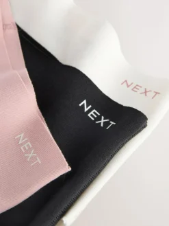 Next High Waist High Leg Cotton Rich No VPL Knickers 3 Pack^Women Panties