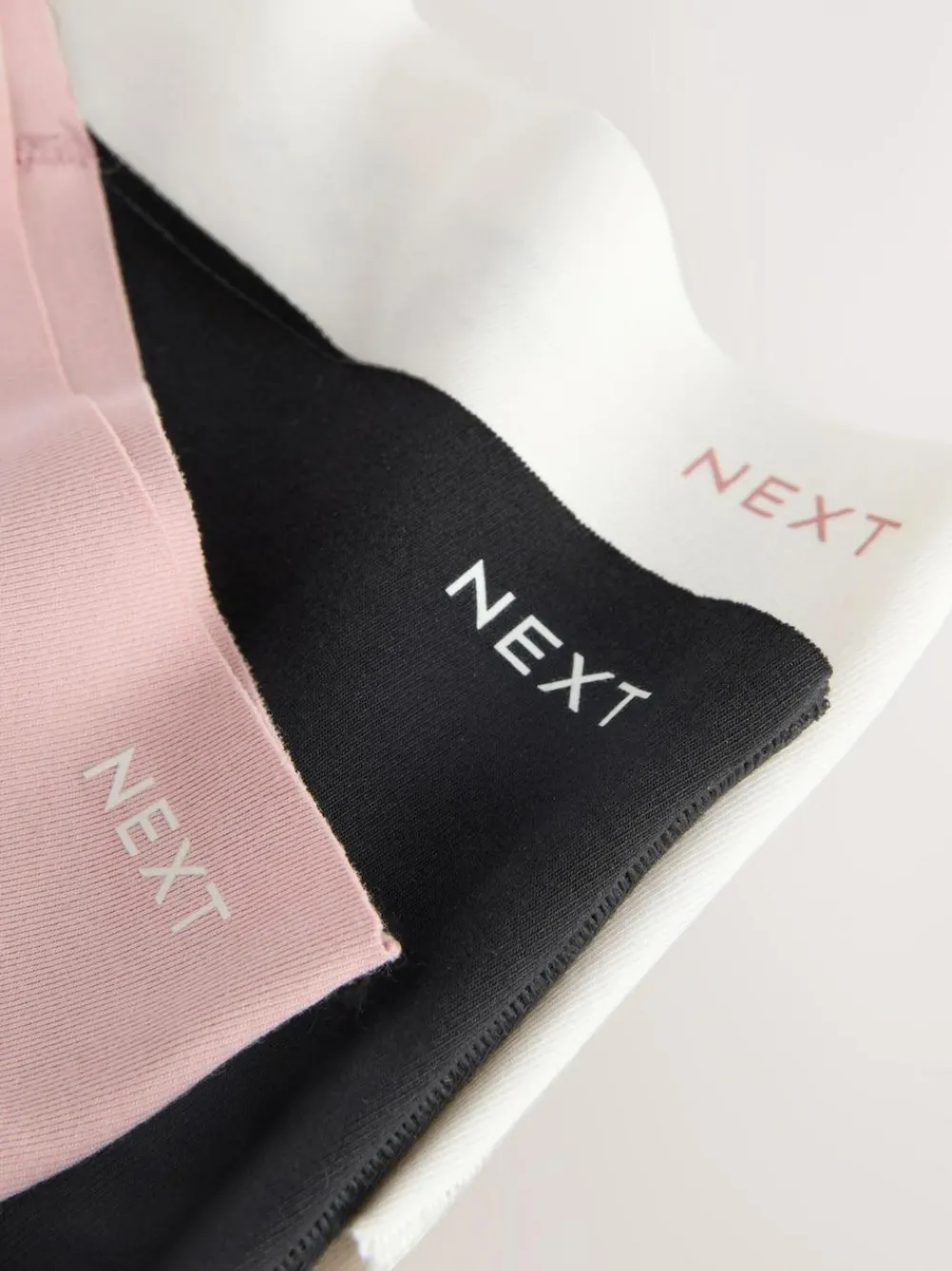 Next High Waist High Leg Cotton Rich No VPL Knickers 3 Pack^Women Panties