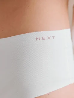 Next High Waist High Leg Cotton Rich No VPL Knickers 3 Pack^Women Panties