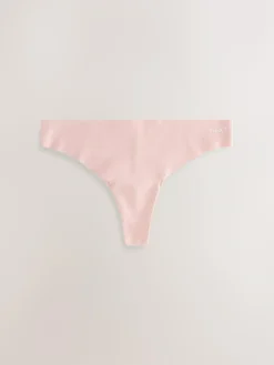Next Thong Cotton Rich No VPL Knickers 3 Pack^Women Panties