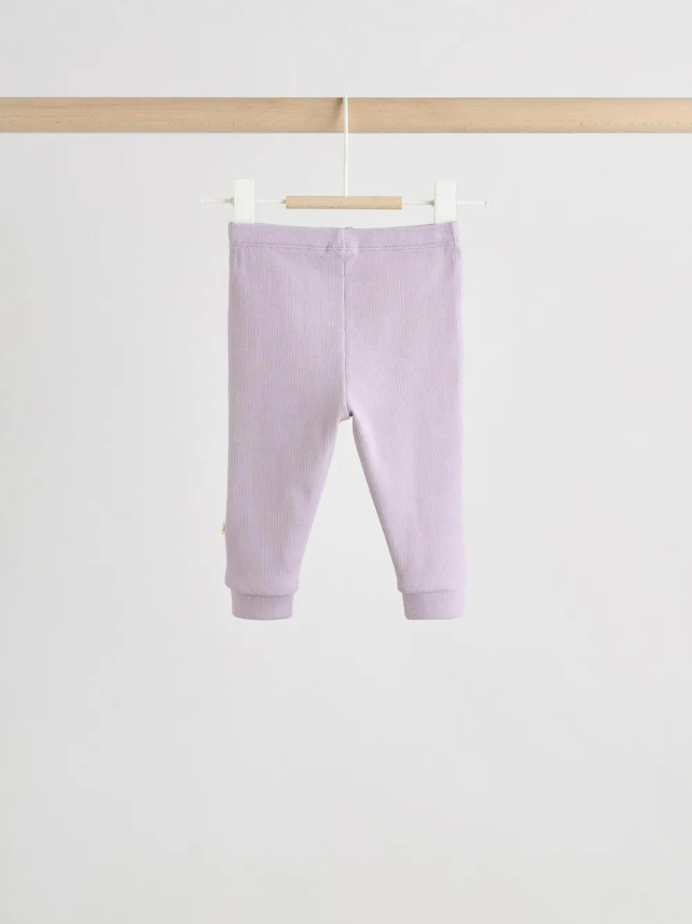 Outlet Next Baby Fleece Tops and Leggings Set 2 Piece (0mths-2yrs) Cream/Purple Tulip