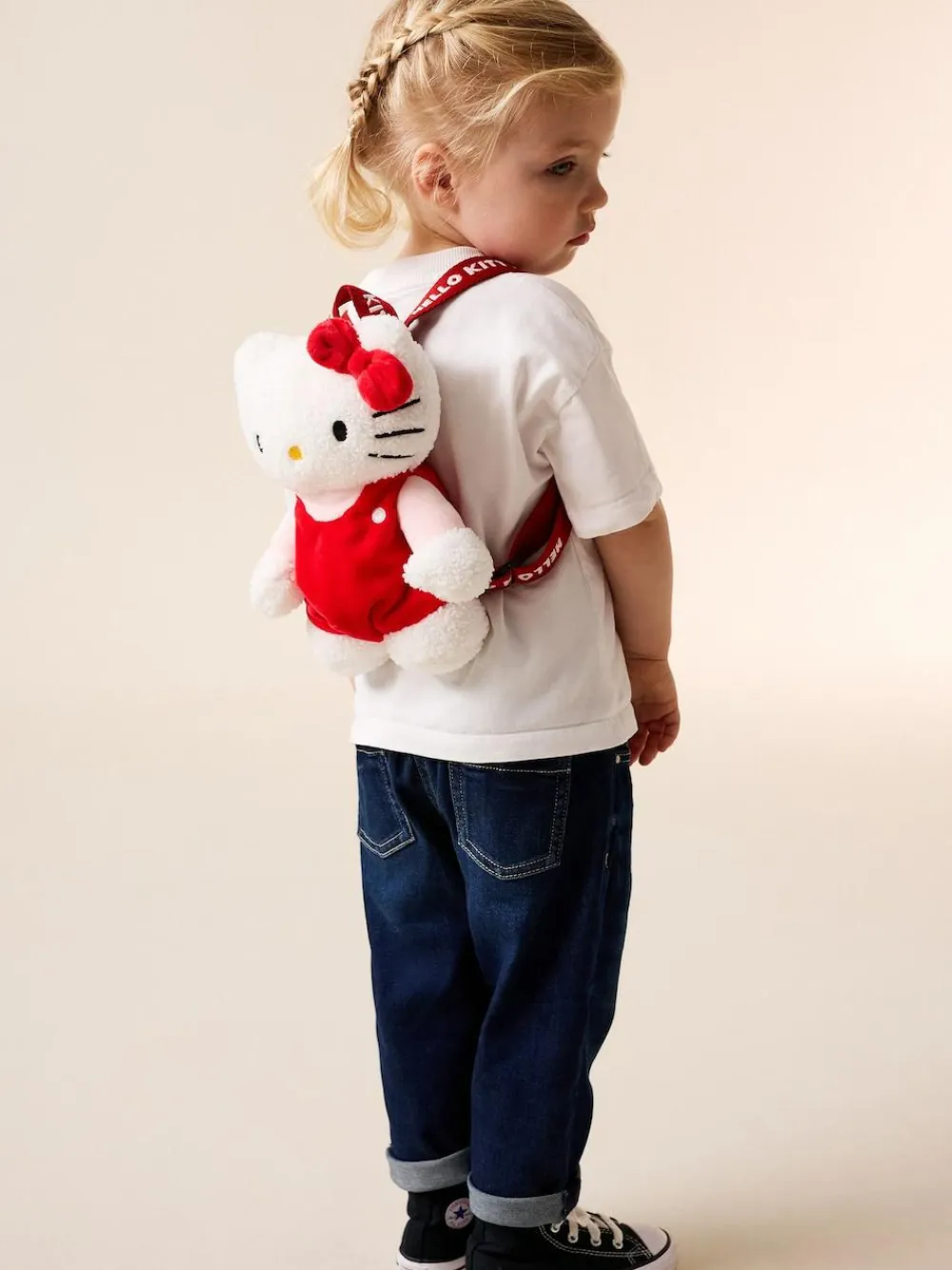 Hot Next Cream/Red Hello Kitty Backpack