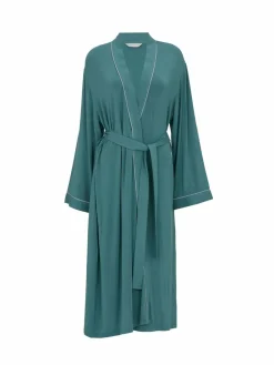 Cyberjammies Green Jersey Long Dressing Gown
